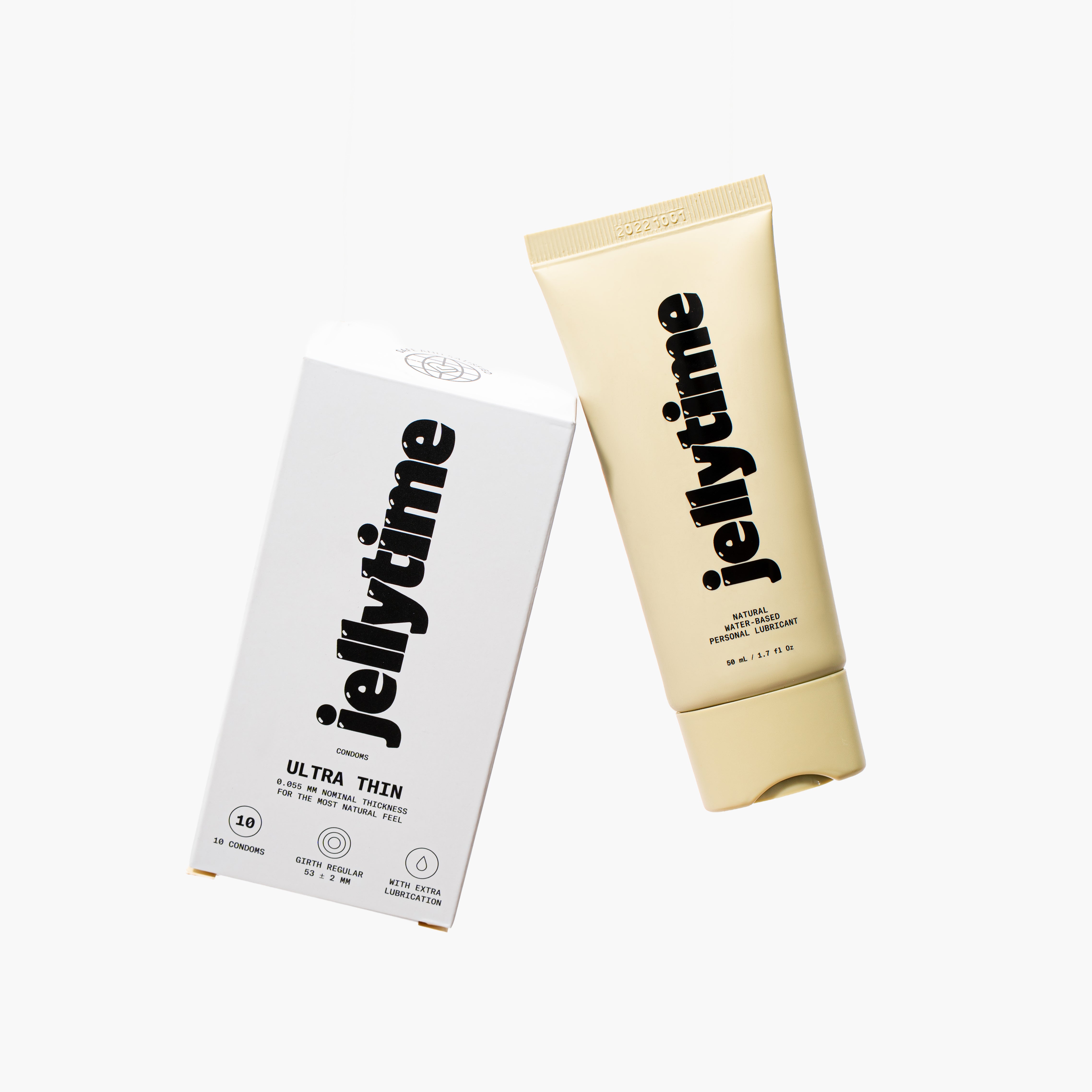 Jellytime Safe Sex Bundle - Ultra Thin 10s Jellytime Safe Sex Bundle - Ultra Thin 10s