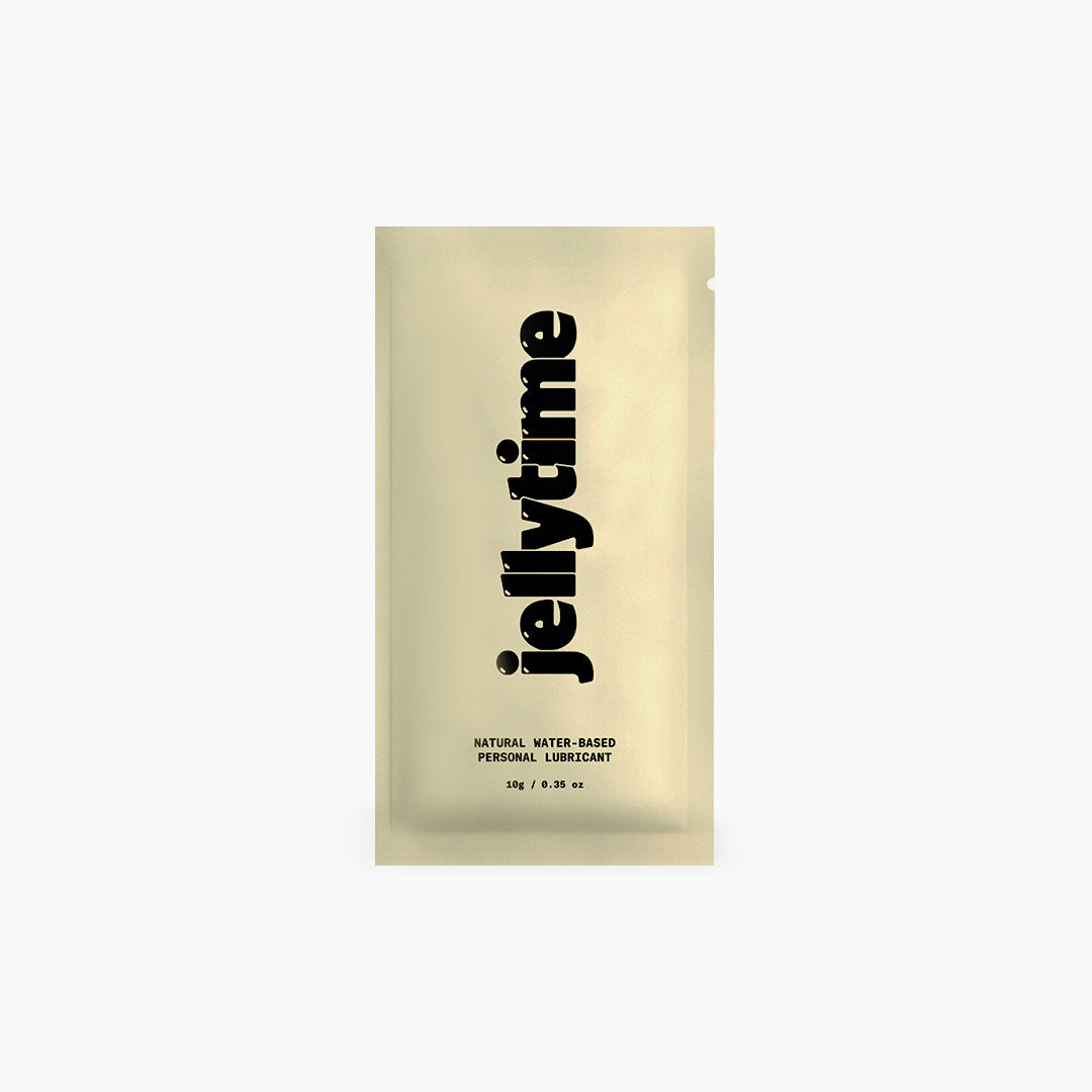 Jellytime Natural Water-Based Personal Lubricant 10mL Sachet