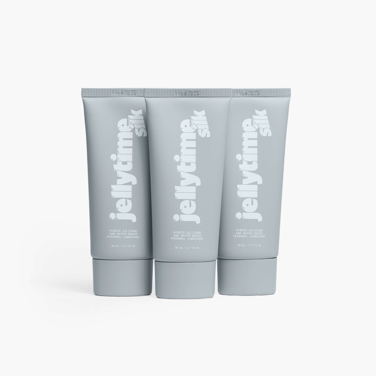 The Jellytime Silk Trio Bundle | Trio of Silk Hybrid Silicone and Water-based Personal Lubricant